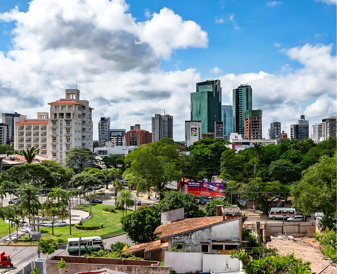 Vista urbana de Santa Cruz de la Sierra